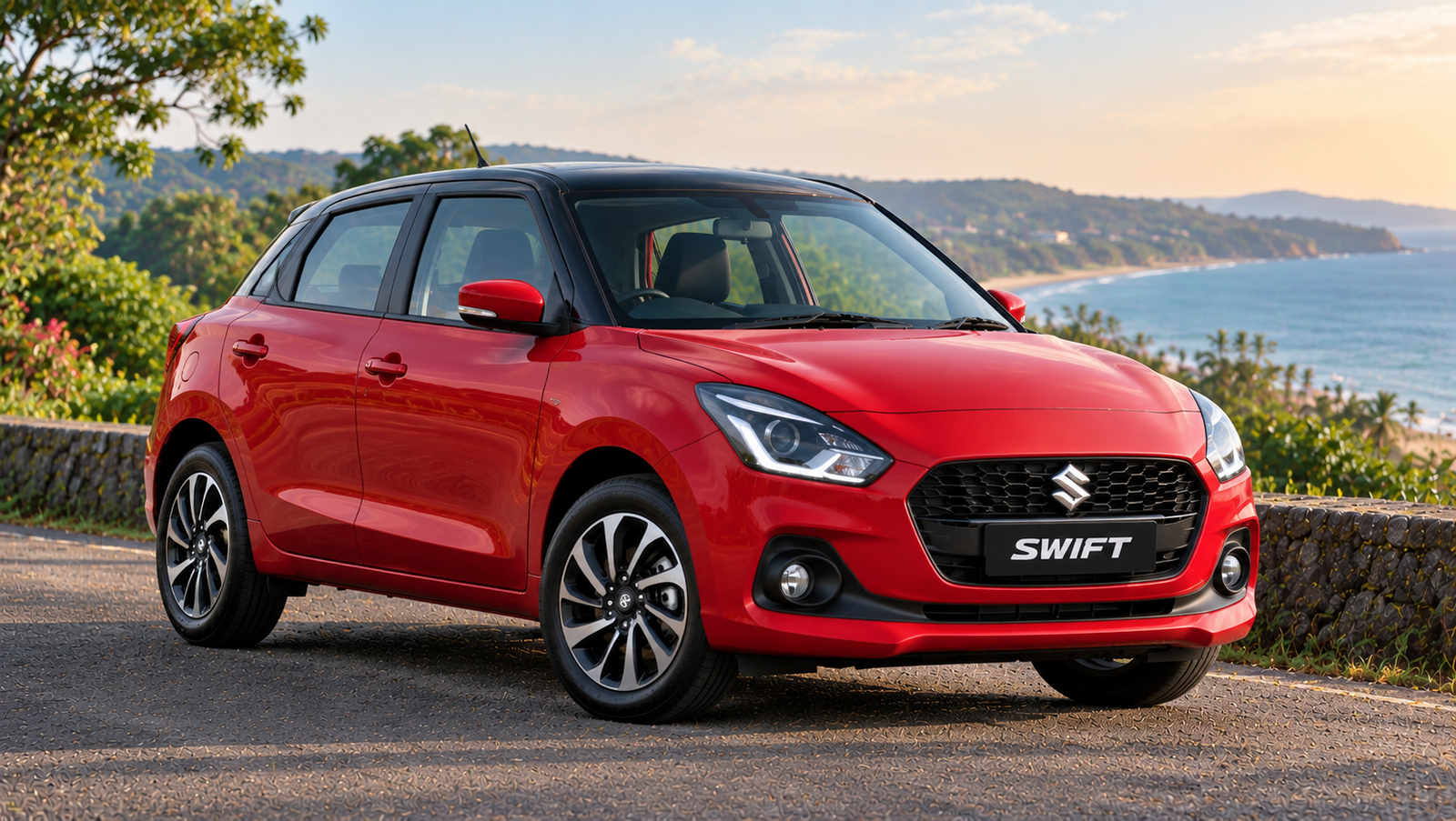 Hatchback rental car in Goa