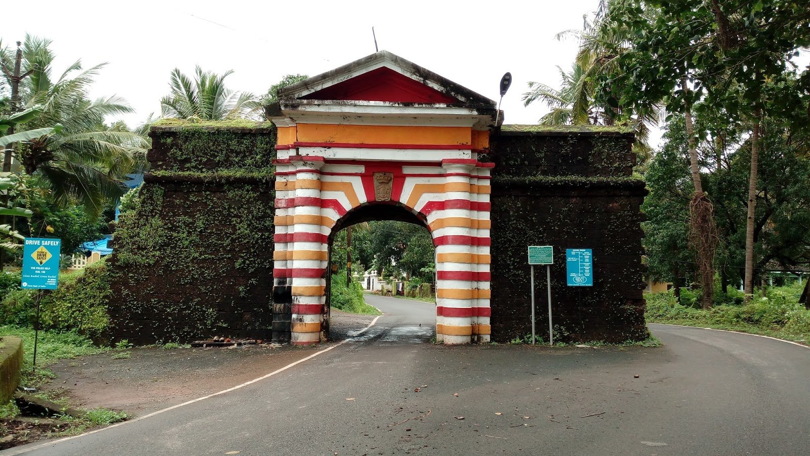 Scenic road through Goa